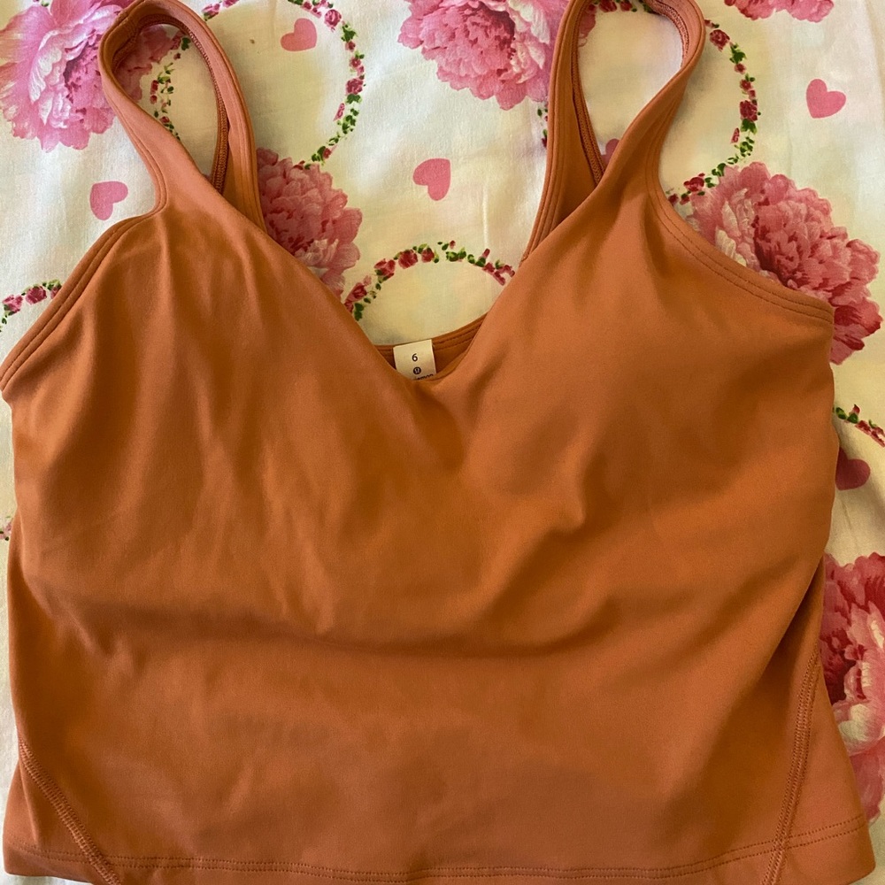 Lululemon coral align tank